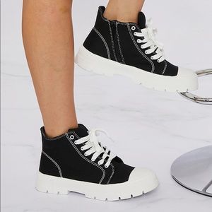 Fortune Dynamic Time For Fun Chunky Sole High-Top Sneakers